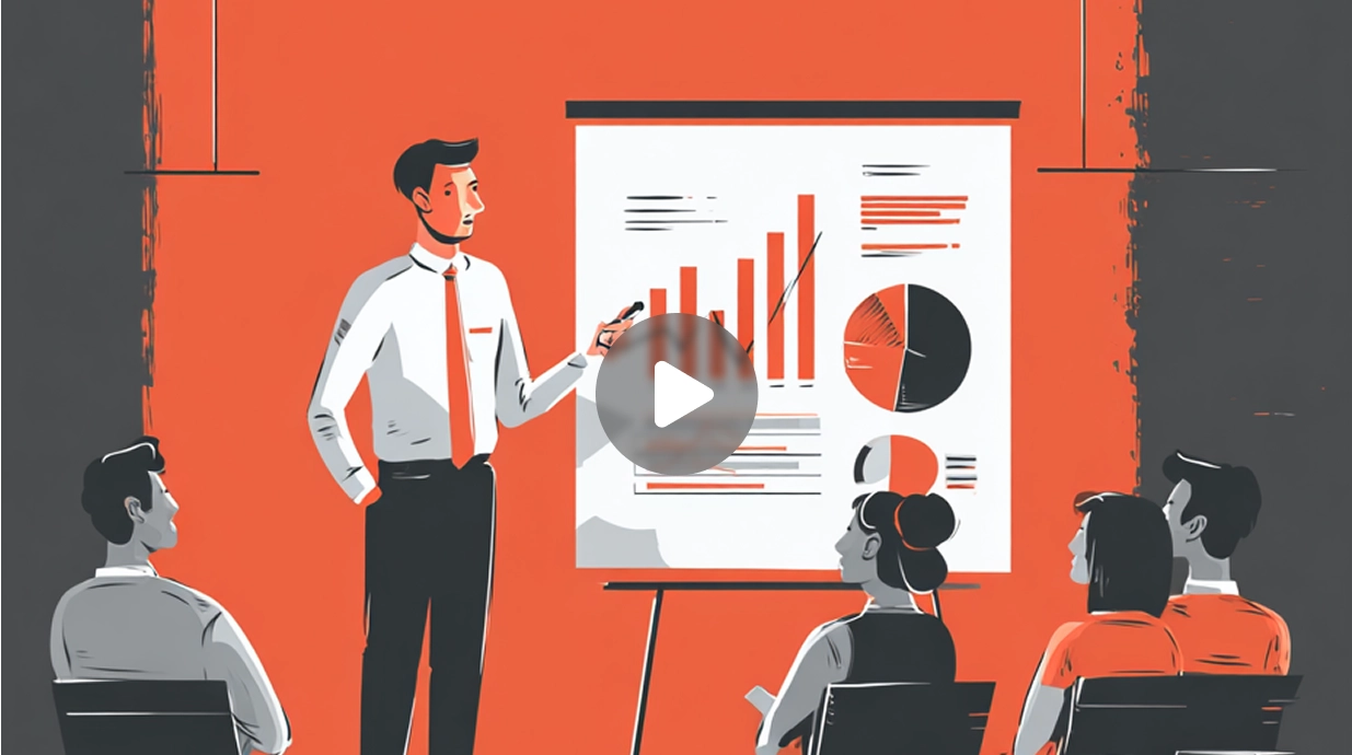 graphic illustration ppt video